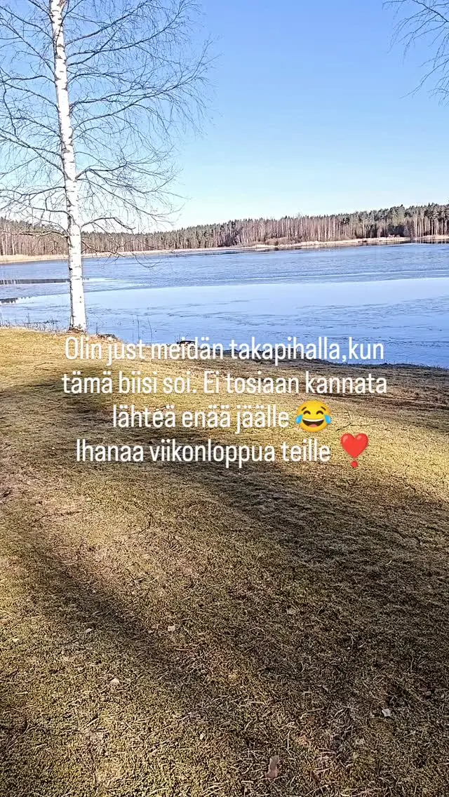 Kevät ☀️ Aurinkoista viikonloppua teille ❣️