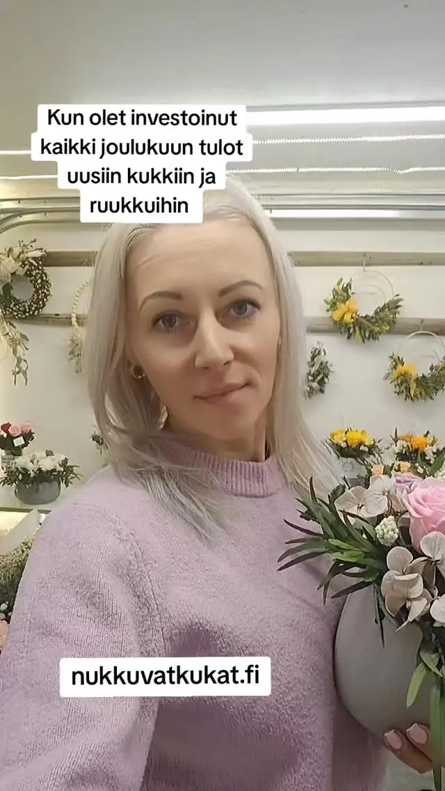 Yrittäjän fiilikset alkuvuodesta 🤣😂
nukkuvatkukat.fi