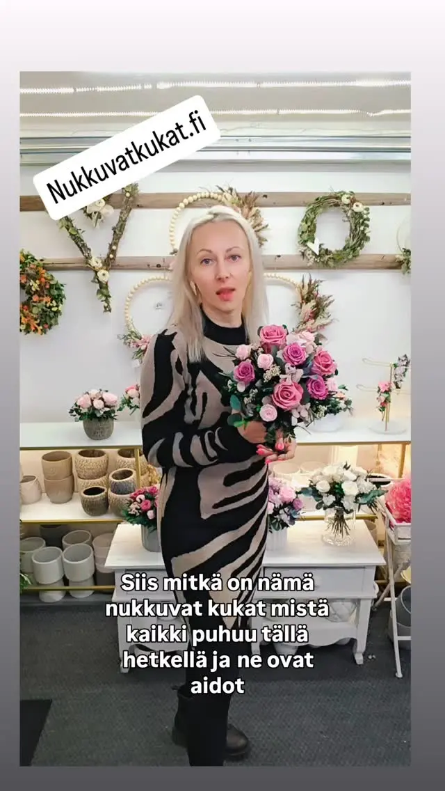 Aidot kukat, mitkä kestää jopa vuoden ilman hoitoa 😱 Tilaa omasi verkkokaupasta nukkuvatkukat.fi. Toimitus koko Suomeen.